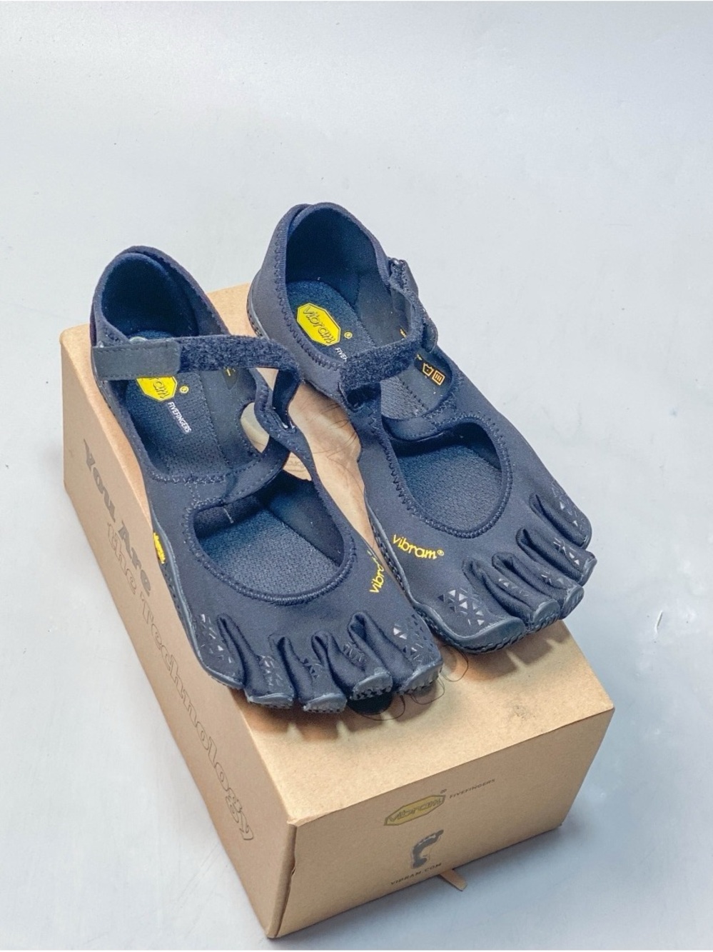 Vibram Black FiveFingers Mary Jane Athletic Shoes